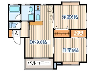 ファ－ストヴィレッジⅢの物件間取画像